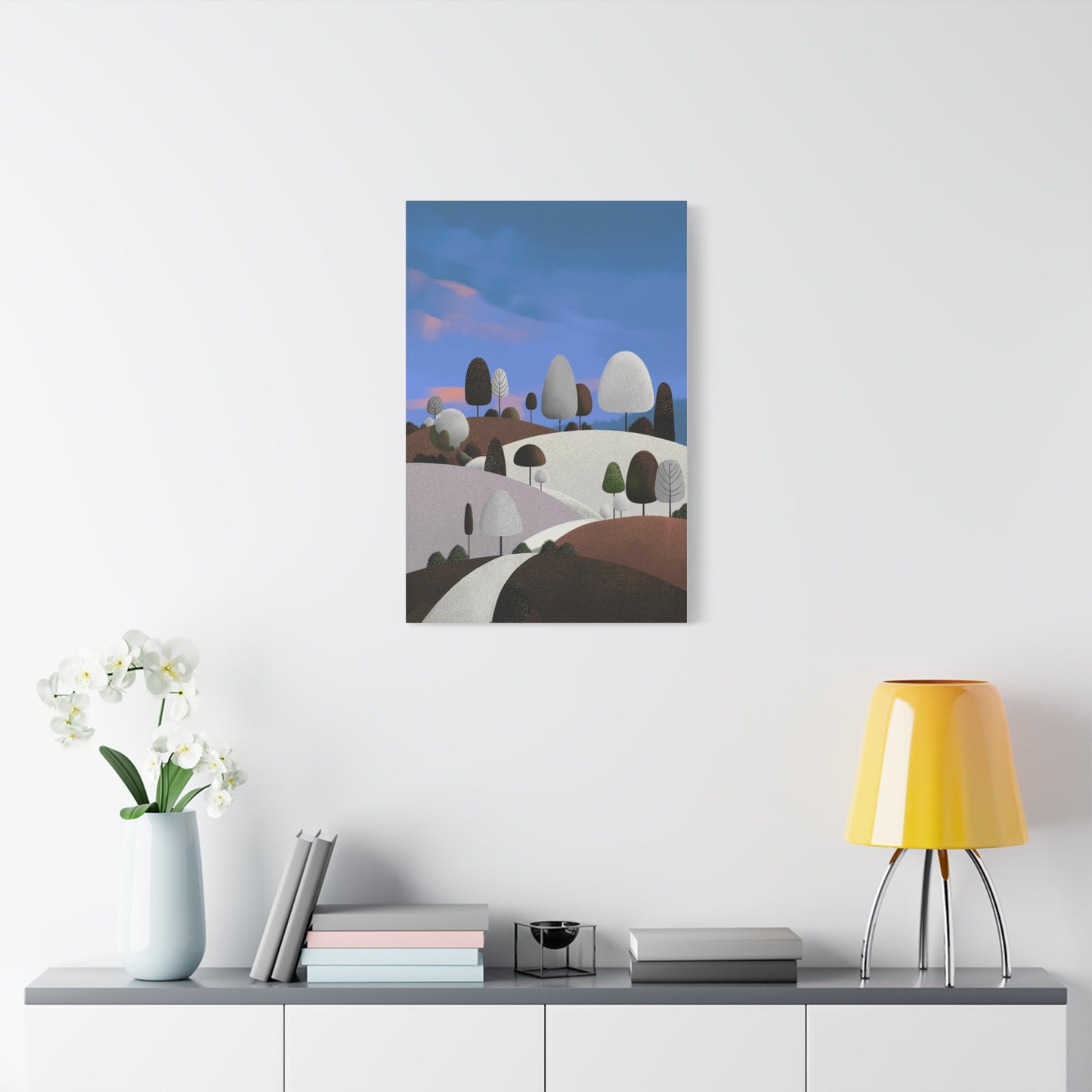 Evening Walk - Canvas Print, Matte Finish, Stretched, 1 25"