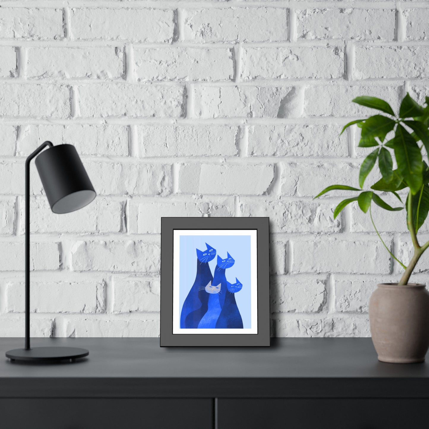 Kittenssss - Framed Poster Print