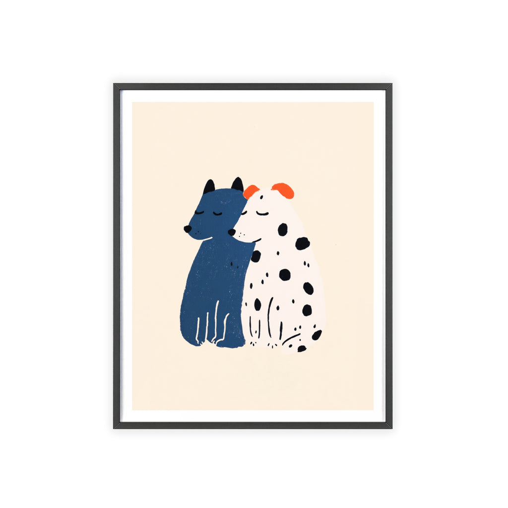 Tender Moment - Framed Art Print