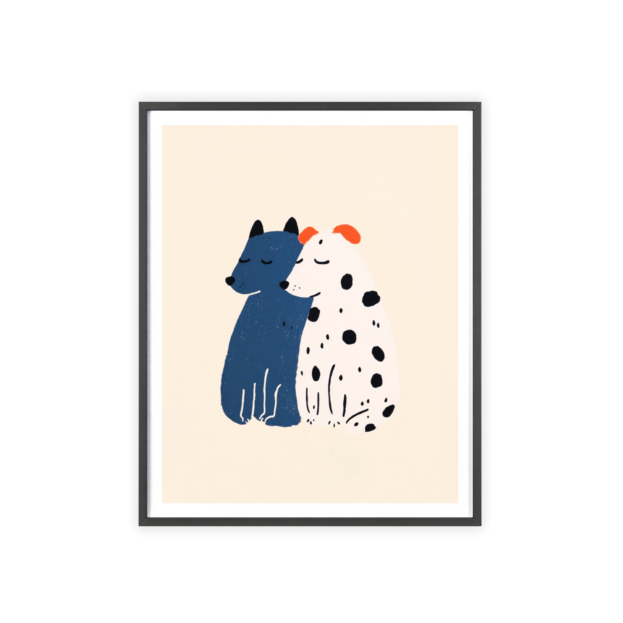 Tender Moment - Framed Art Print