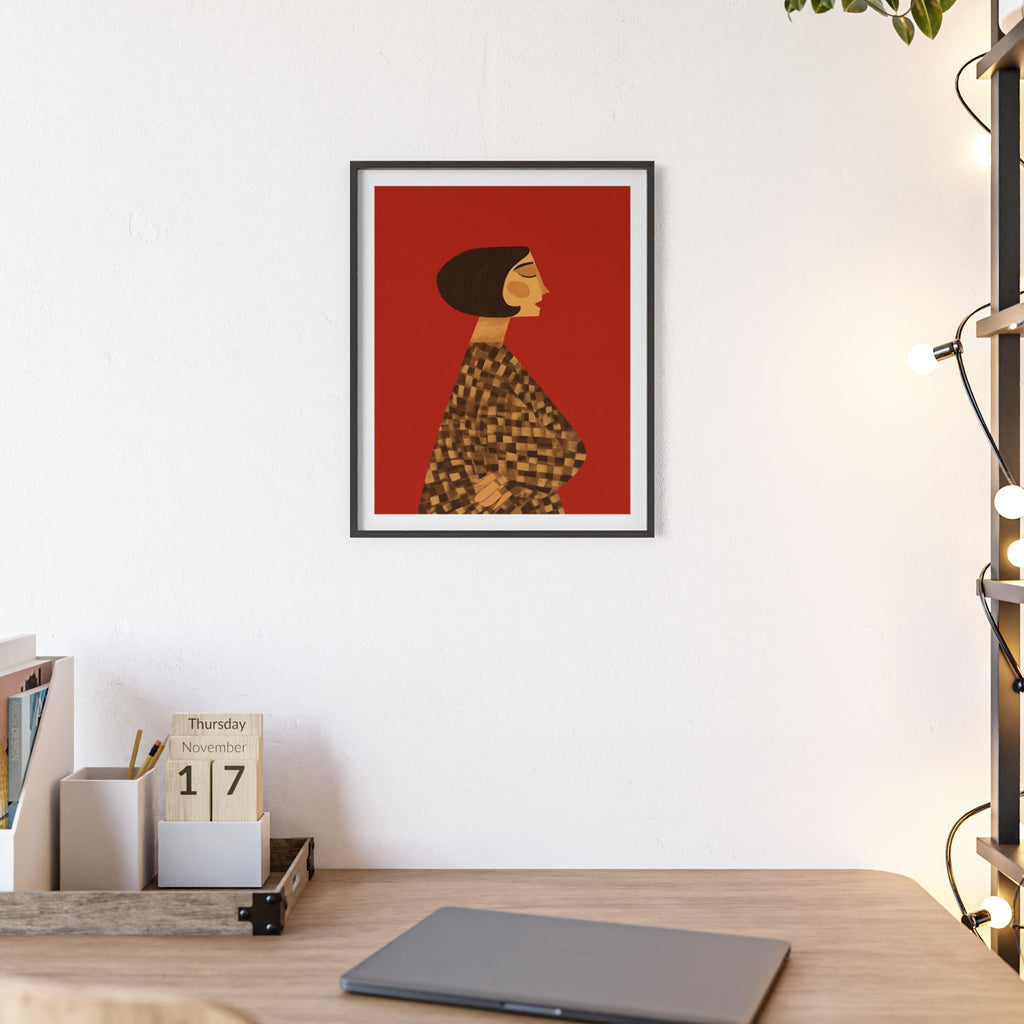 Louise - Framed art print