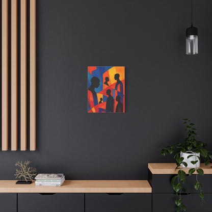 Convergence - Matte Finish, Stretched, 1 25"