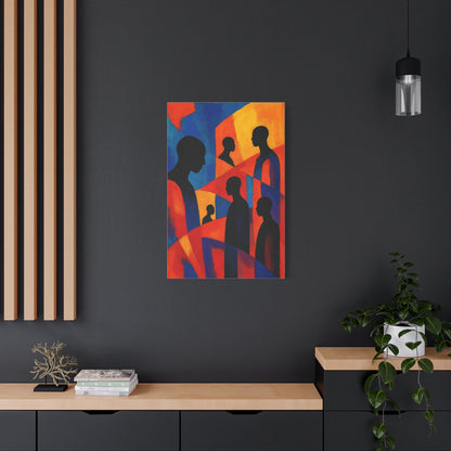 Convergence - Matte Finish, Stretched, 1 25"