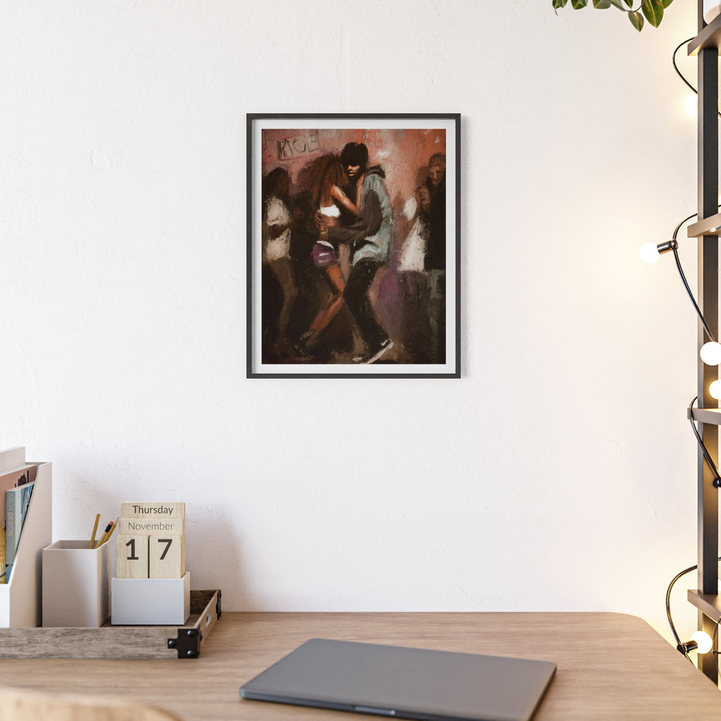 Lost in Motion - Framed Art Print