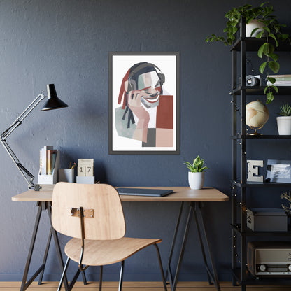 Happy Face Man - Poster Print Design