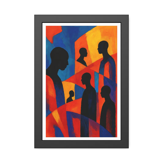 Convergence - Framed Poster Print