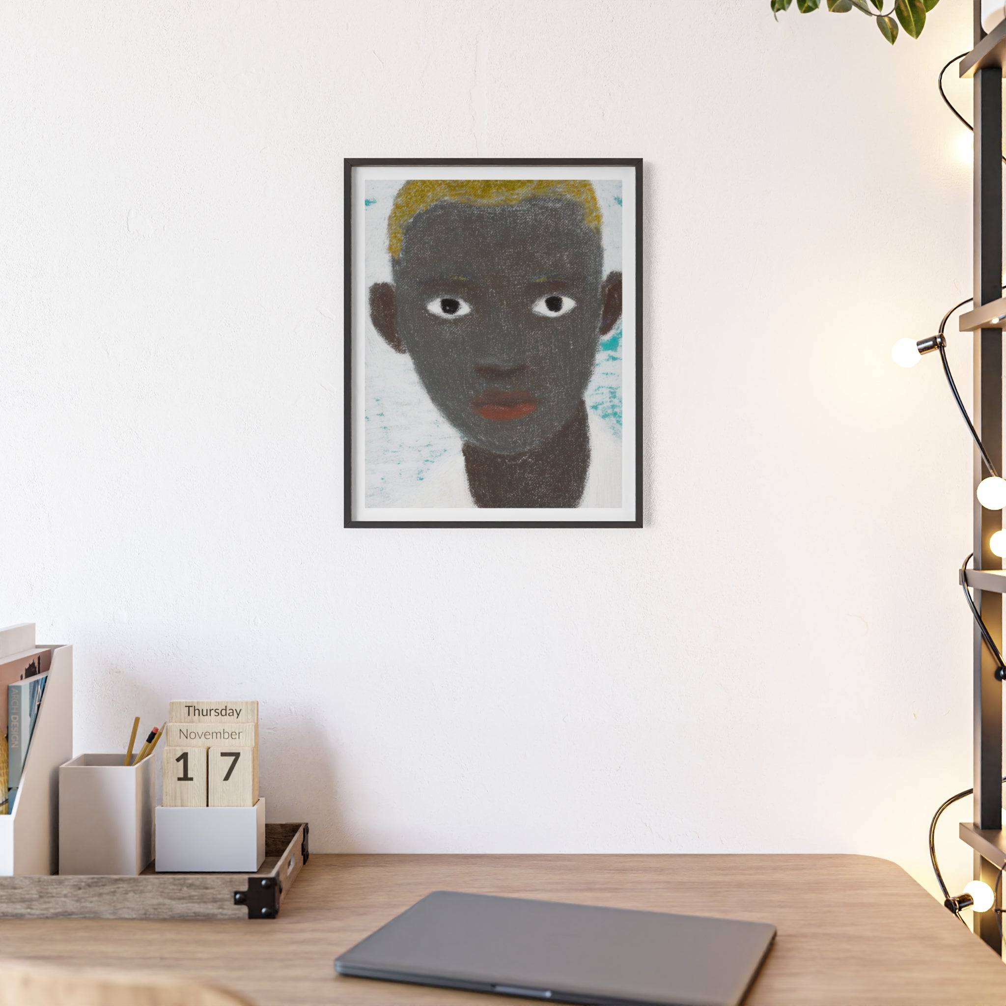 Golden Crown - Framed Art Print