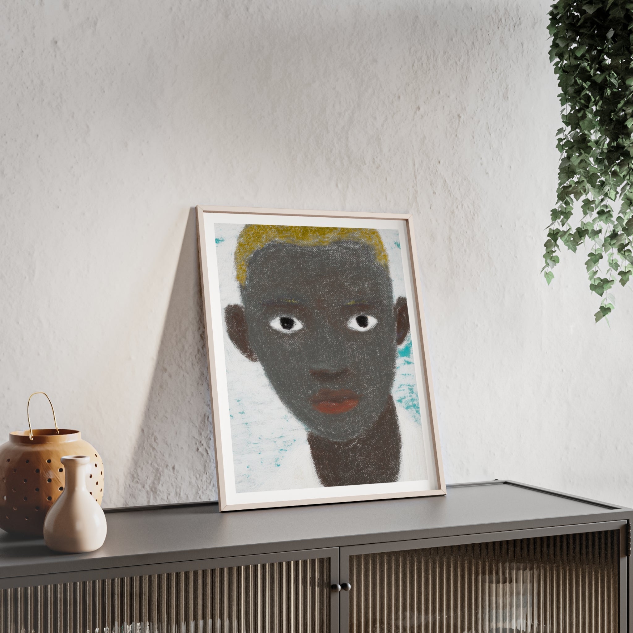 Golden Crown - Framed Art Print