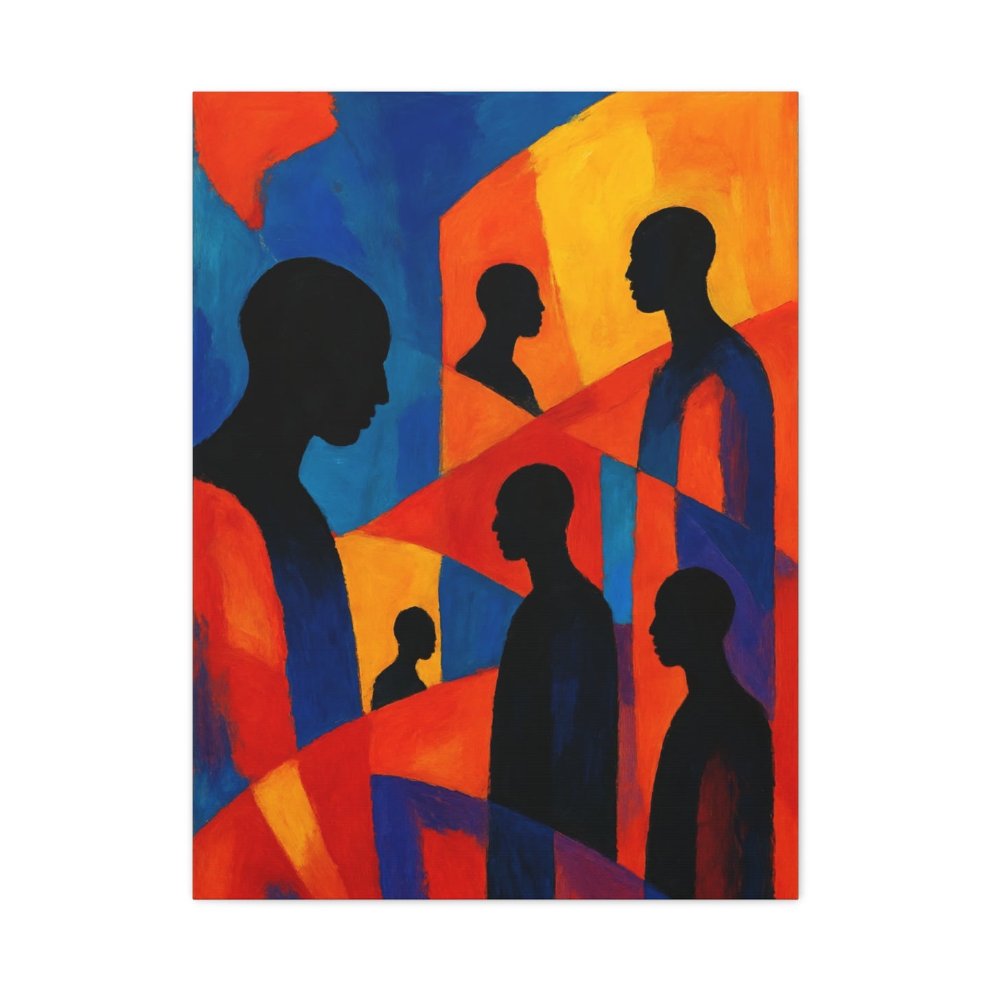 Convergence - Matte Finish, Stretched, 1 25"