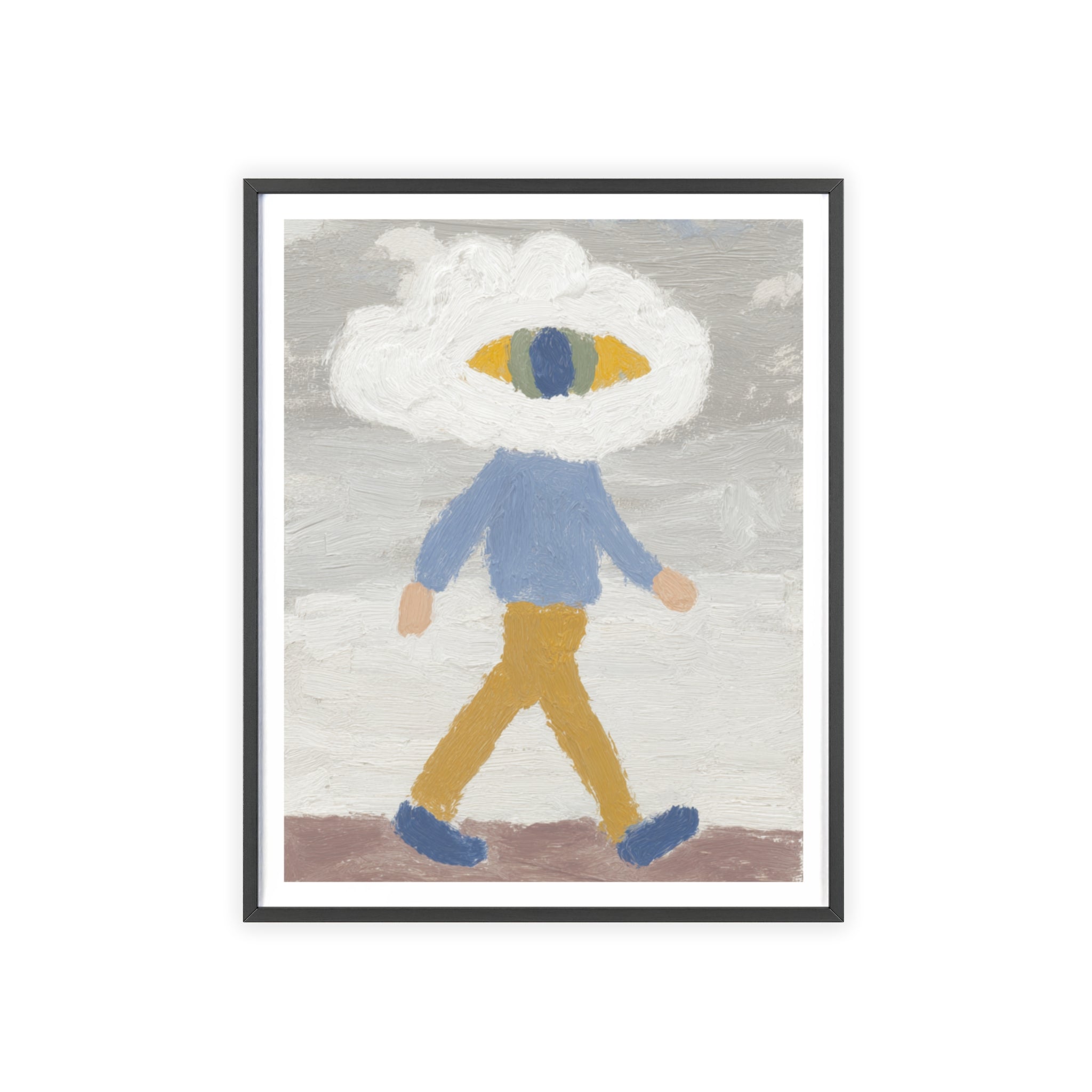 Walking with Vision - Framed Art Print