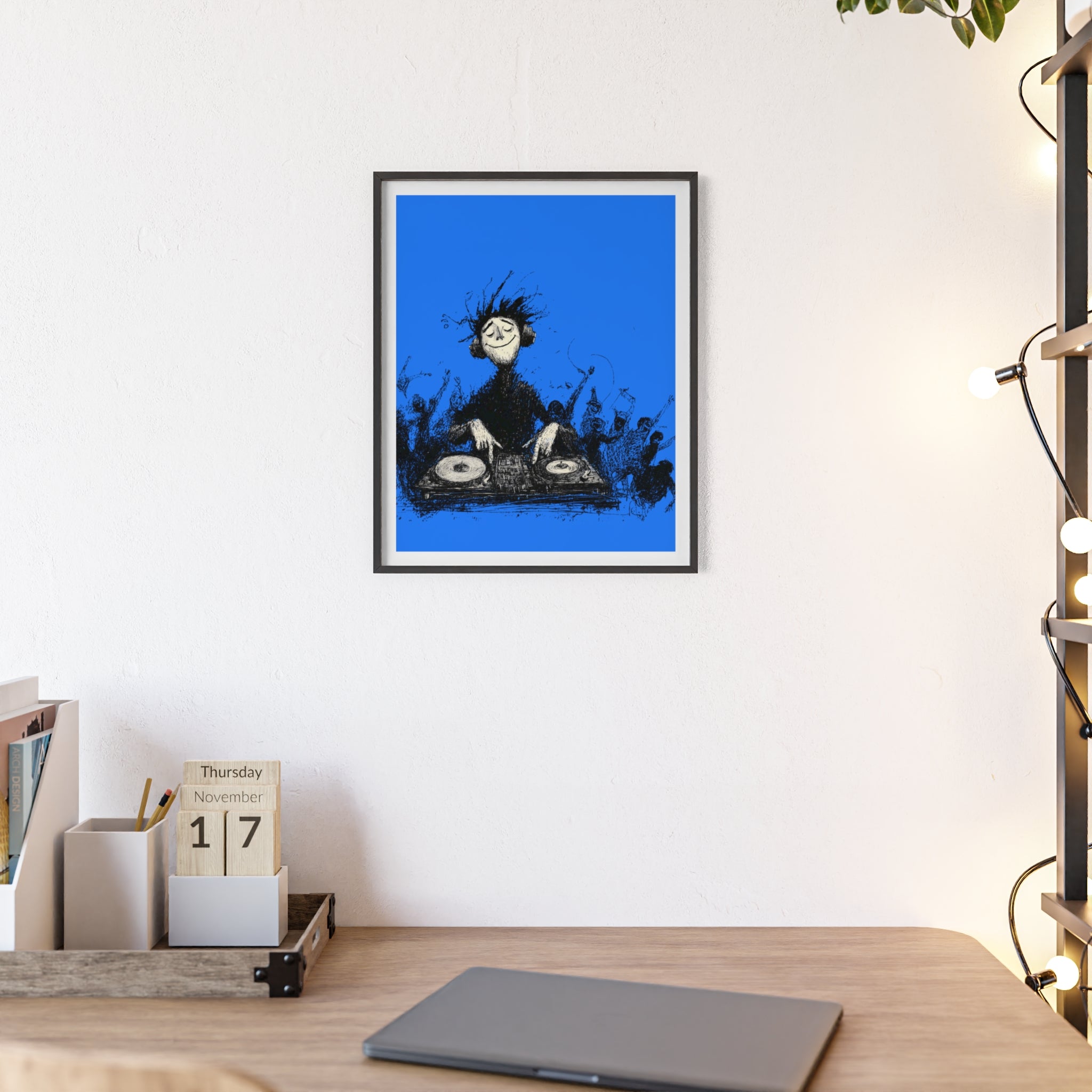 The Drop - Framed Art Print