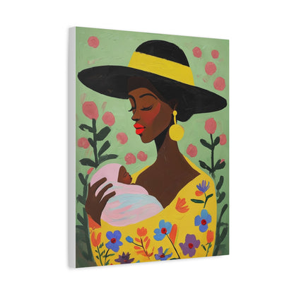Grace in Bloom - Matte Finish, Stretched, 1 25"