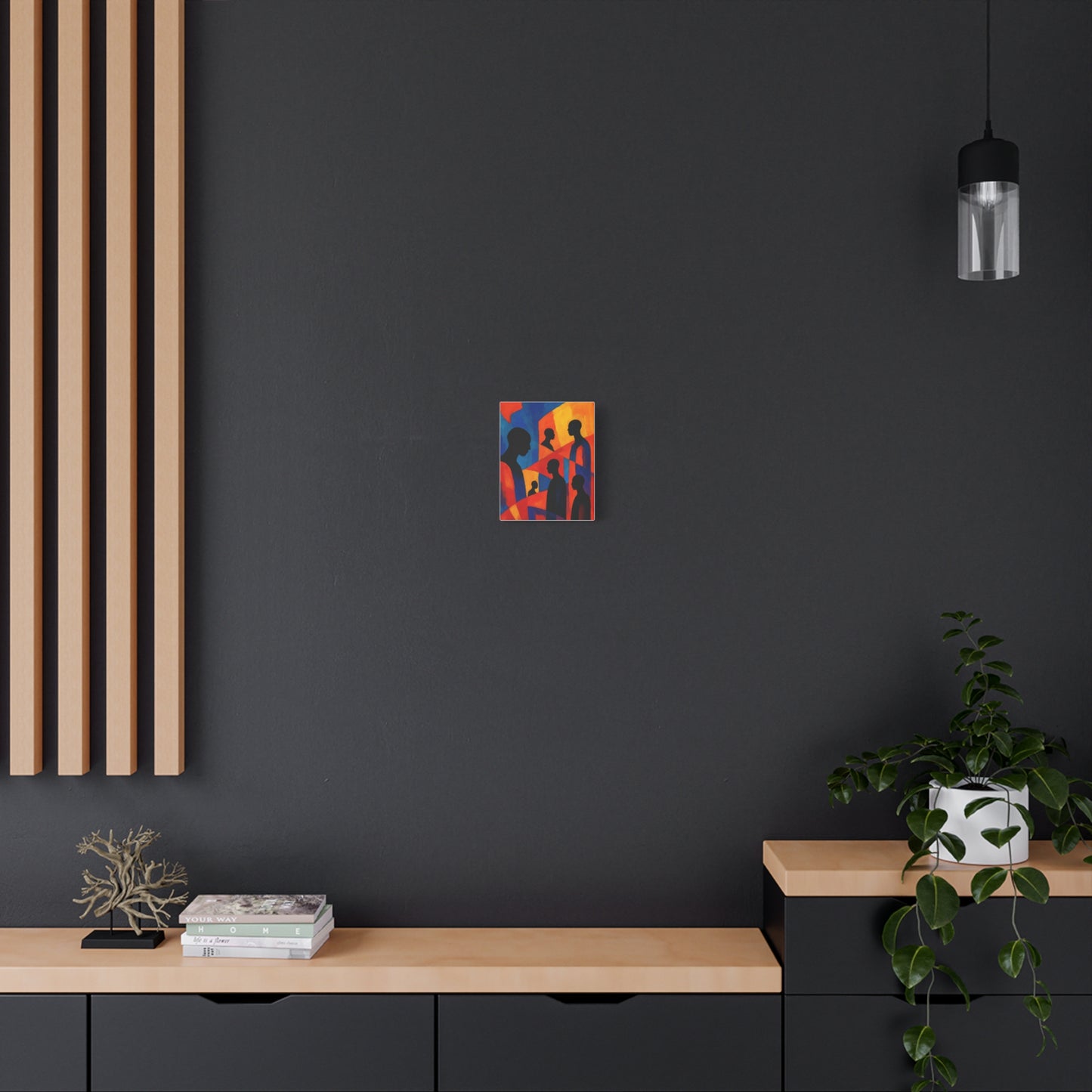 Convergence - Matte Finish, Stretched, 1 25"