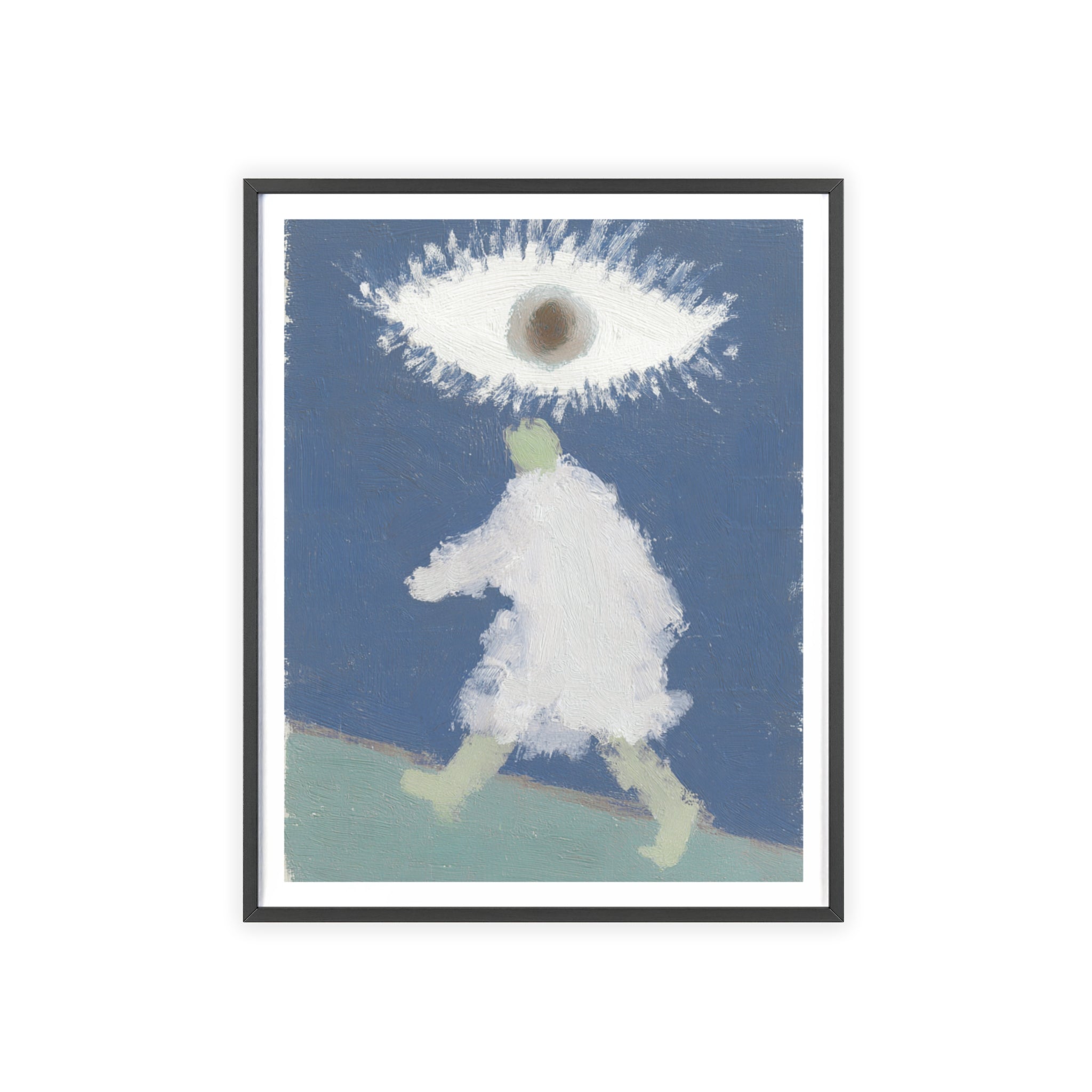 The Watcher - Framed Art Print