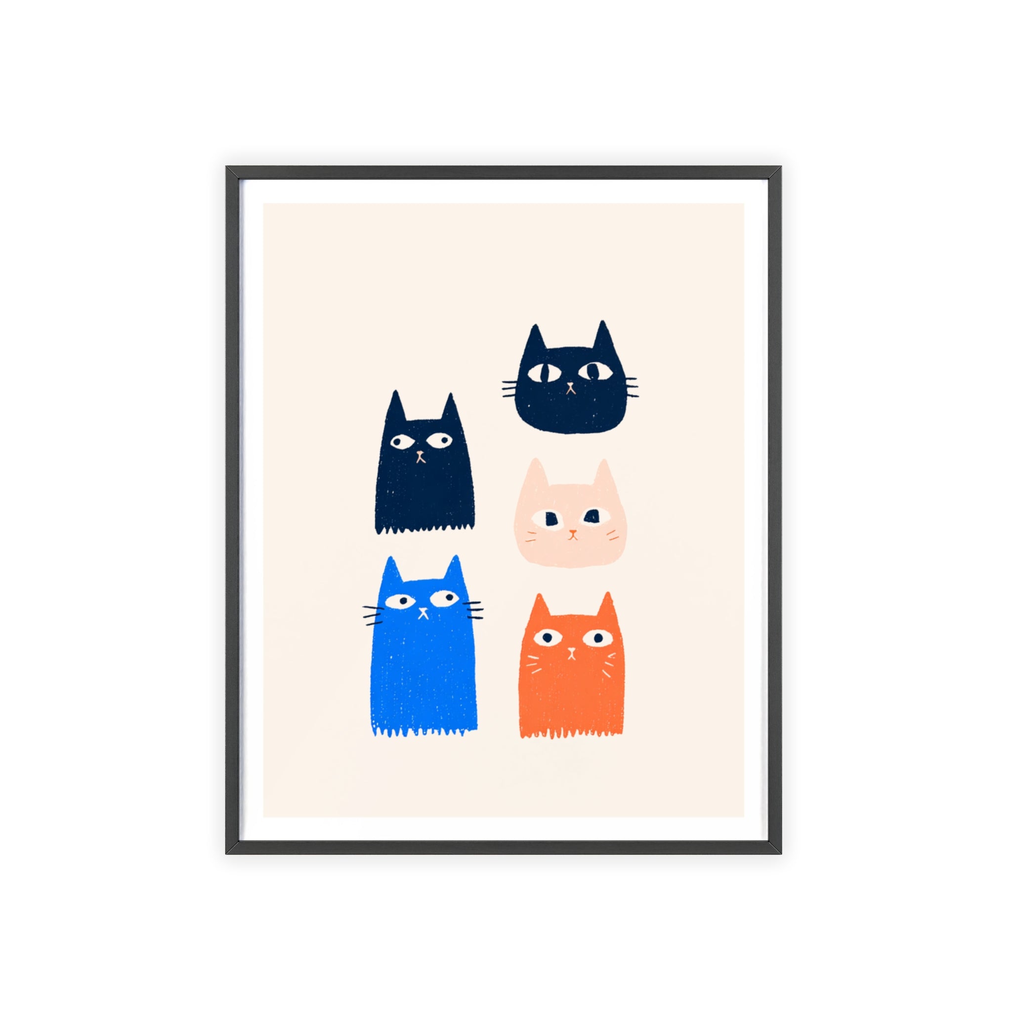 The Five - Framed Art Print