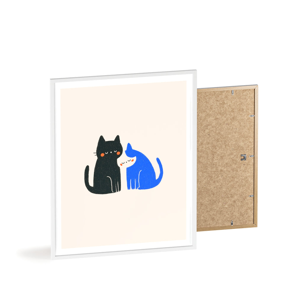 Quiet Affection - Framed Art Print