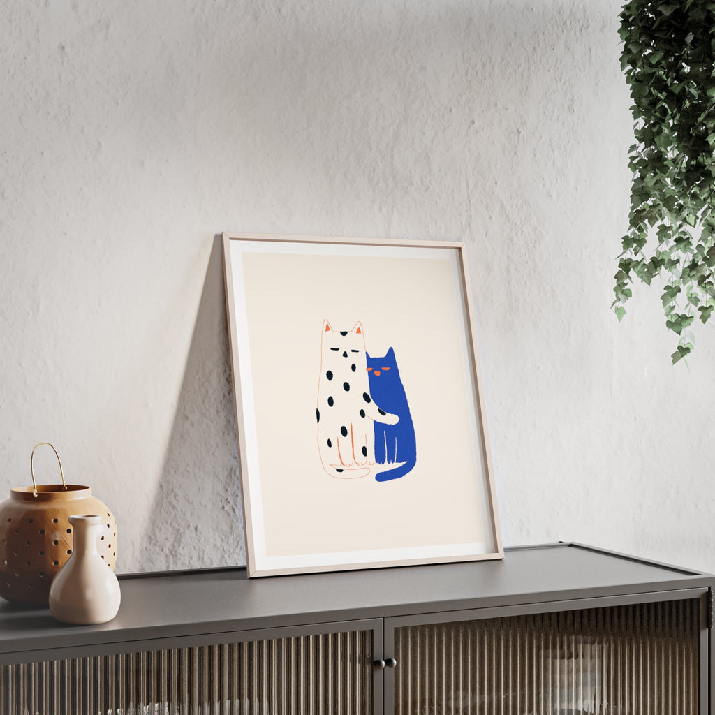 Gentle Embrace - Framed Art Print