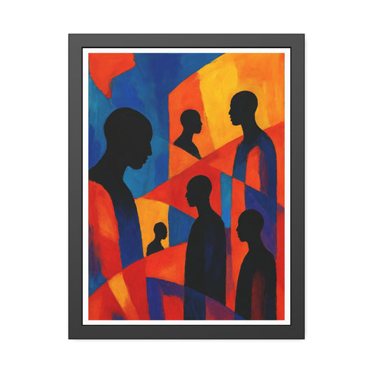 Convergence - Framed Poster Print