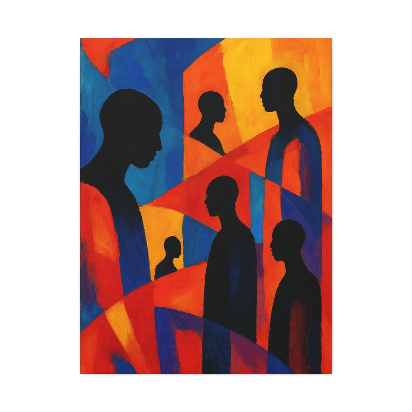 Convergence - Matte Finish, Stretched, 1 25"