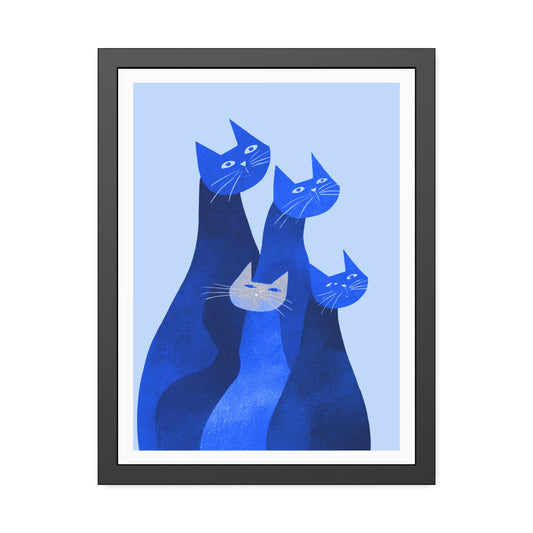 Kittenssss - Framed Poster Print