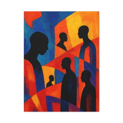 Convergence - Matte Finish, Stretched, 1 25"
