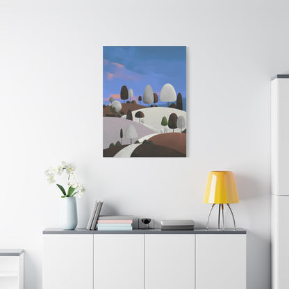 Evening Walk - Canvas Print, Matte Finish, Stretched, 1 25"