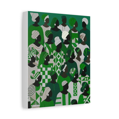 Emerald Unity - Matte Finish, Stretched, 1 25"