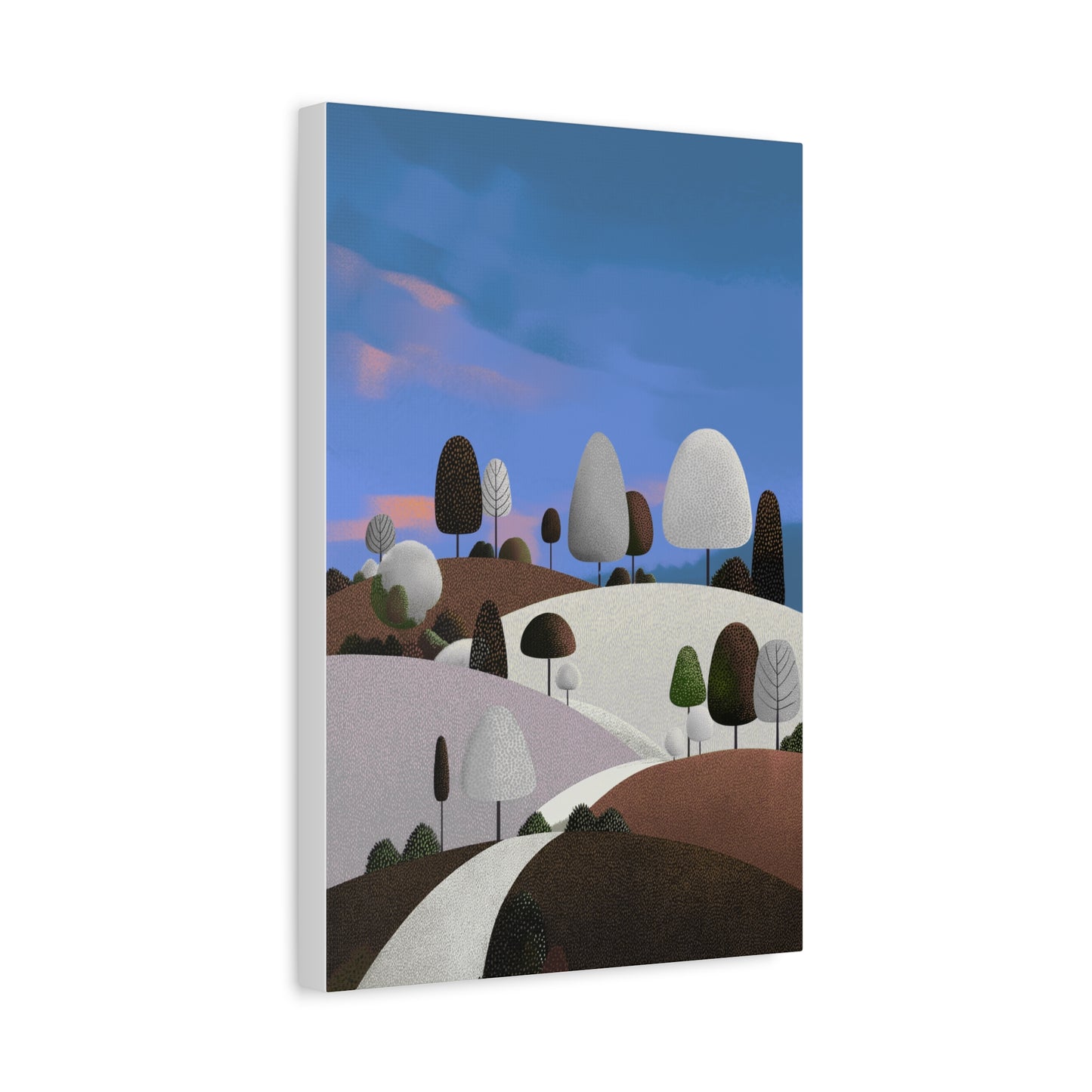 Evening Walk - Canvas Print, Matte Finish, Stretched, 1 25"