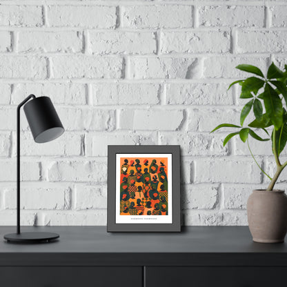 Harmonie Ivorienne - Framed Poster Print