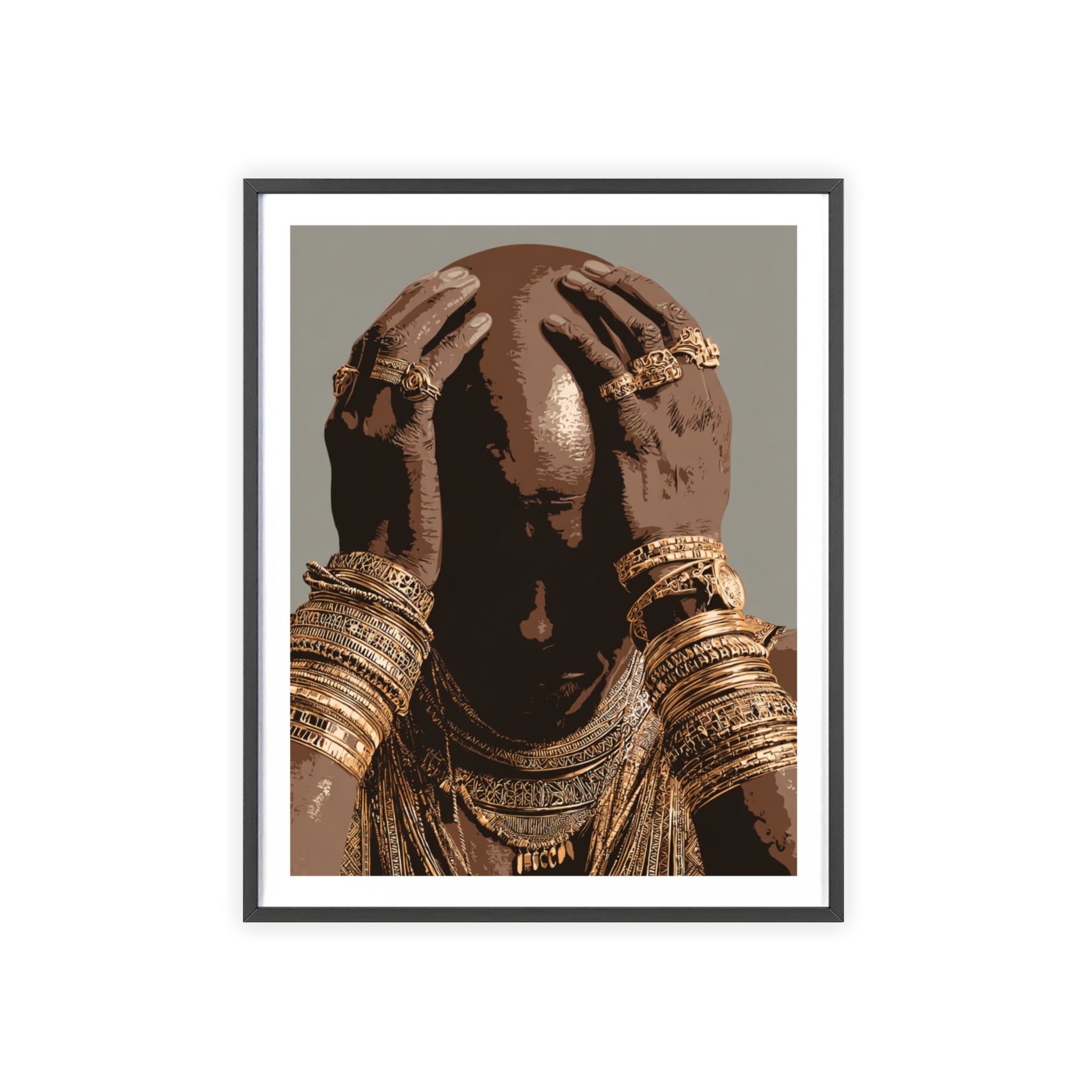 The Crown of Contemplation - Framed Art Print