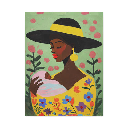 Grace in Bloom - Matte Finish, Stretched, 1 25"