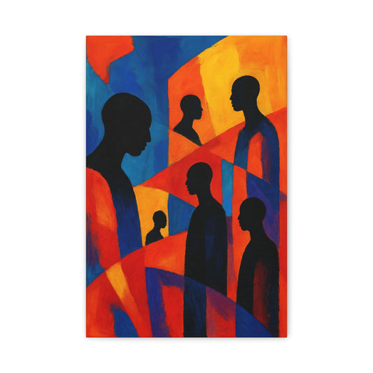 Convergence - Matte Finish, Stretched, 1 25"
