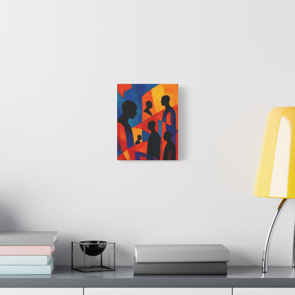 Convergence - Matte Finish, Stretched, 1 25"