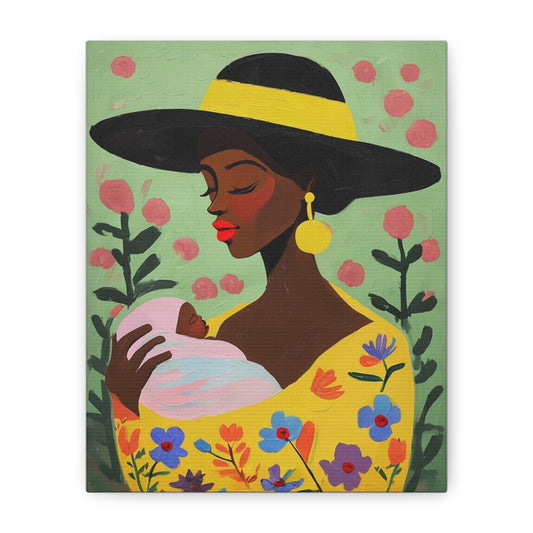 Grace in Bloom - Matte Finish, Stretched, 1 25"