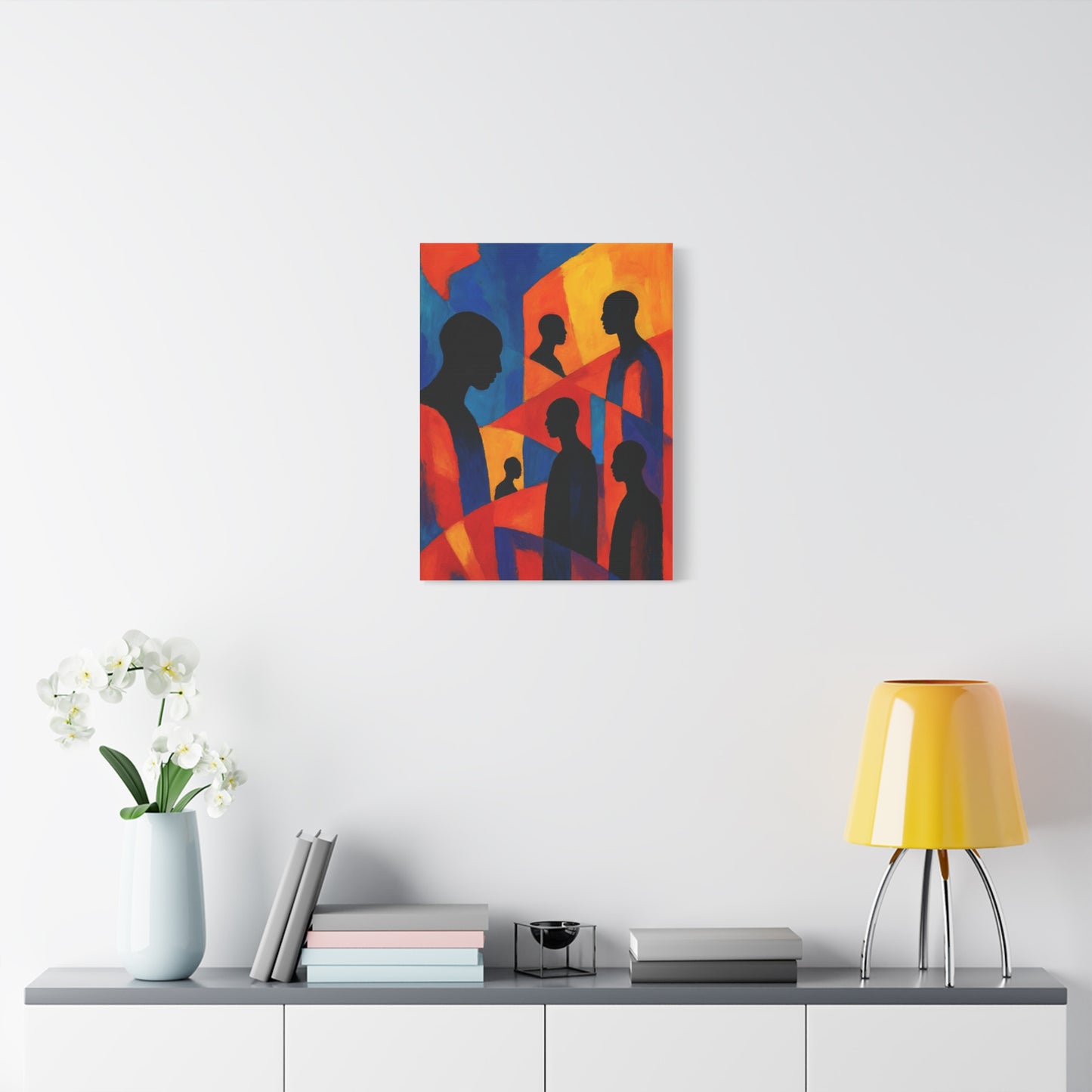 Convergence - Matte Finish, Stretched, 1 25"