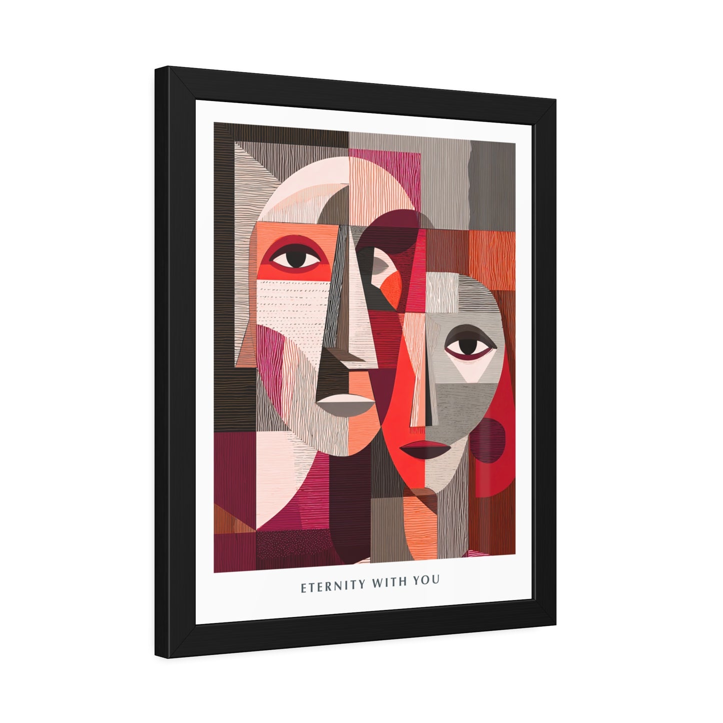 Eternity with you -  Framed Poster Print