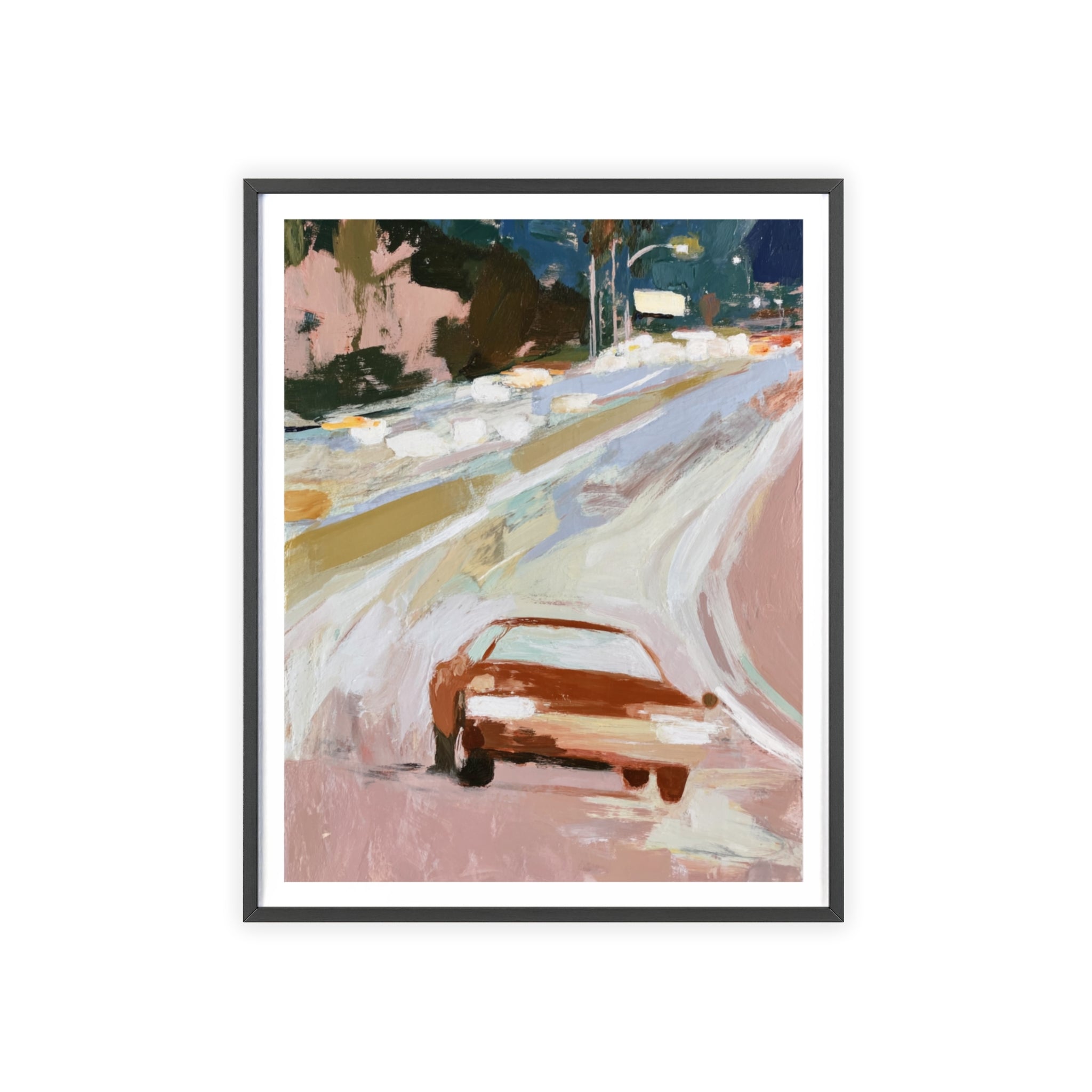 Street Scene - Framed Art Print