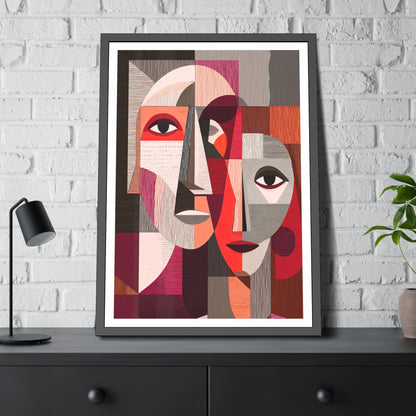 Eternity with you - No text -  Framed Poster Print