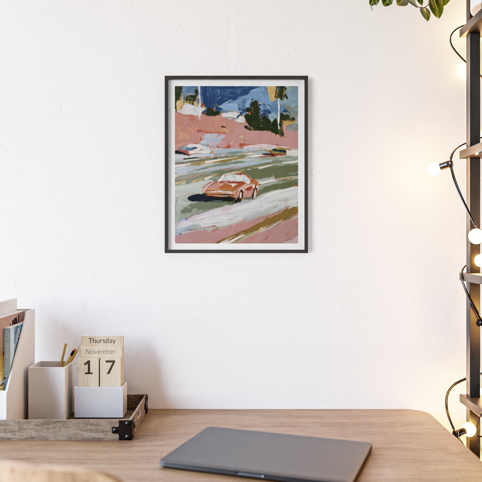 Golden Hour Cruise - Framed Art Print