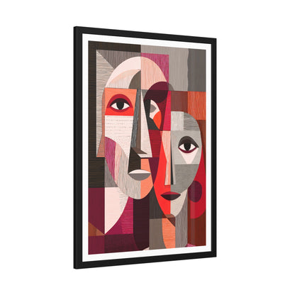 Eternity with you - No text -  Framed Poster Print
