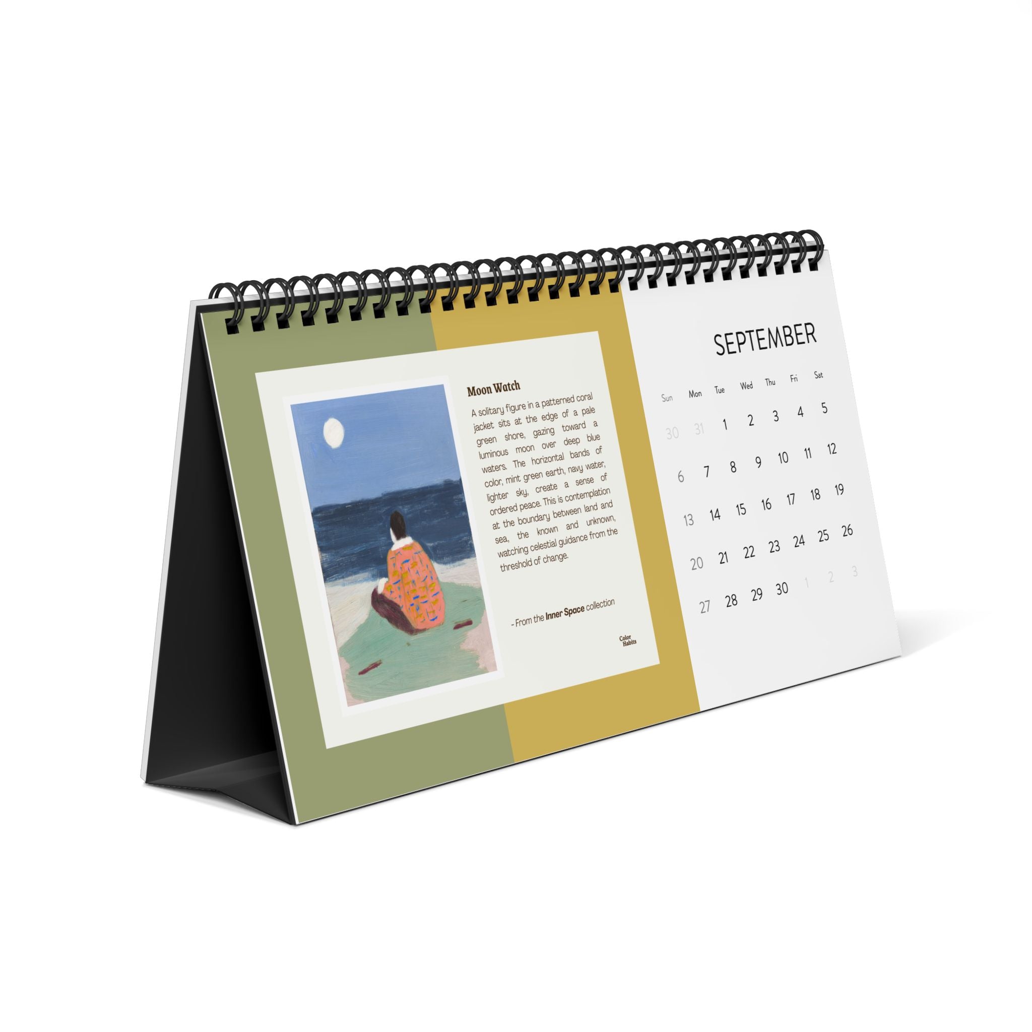 2026 Color Habits Art Calendar - A Year of Memories & Color Stories