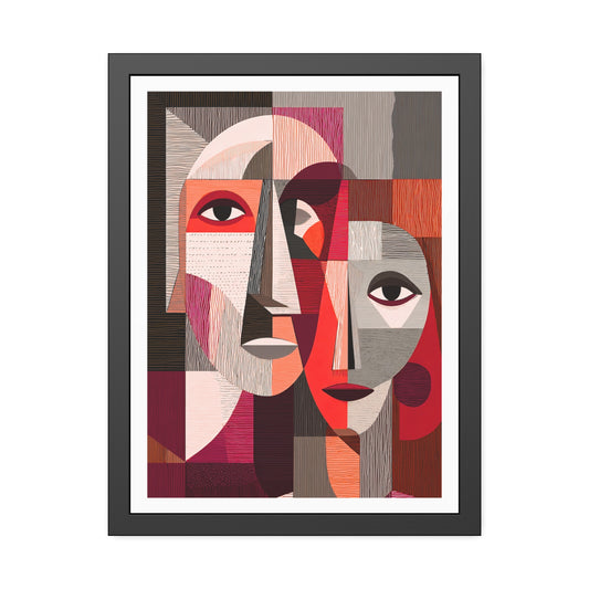 Eternity with you - No text -  Framed Poster Print