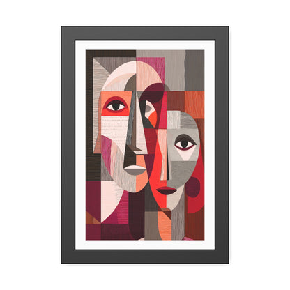 Eternity with you - No text -  Framed Poster Print