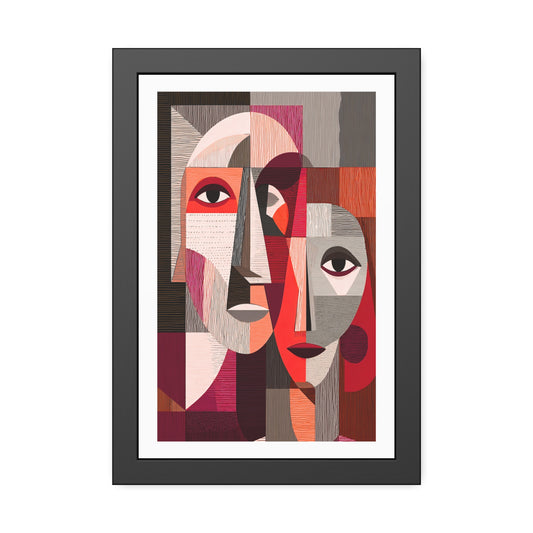 Eternity with you - No text -  Framed Poster Print