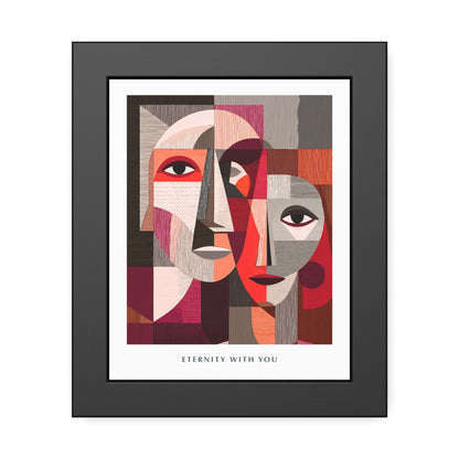 Eternity with you -  Framed Poster Print