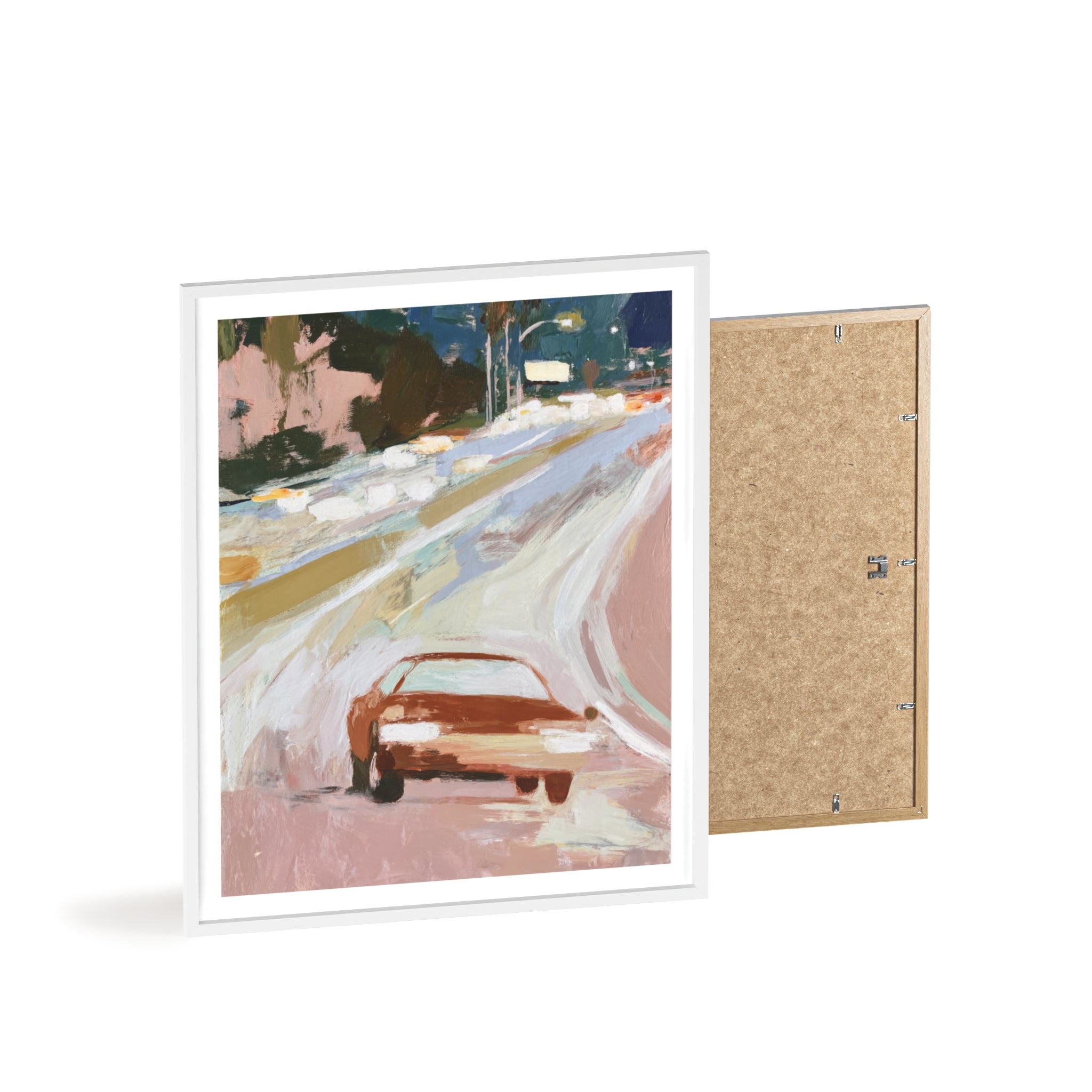 Street Scene - Framed Art Print