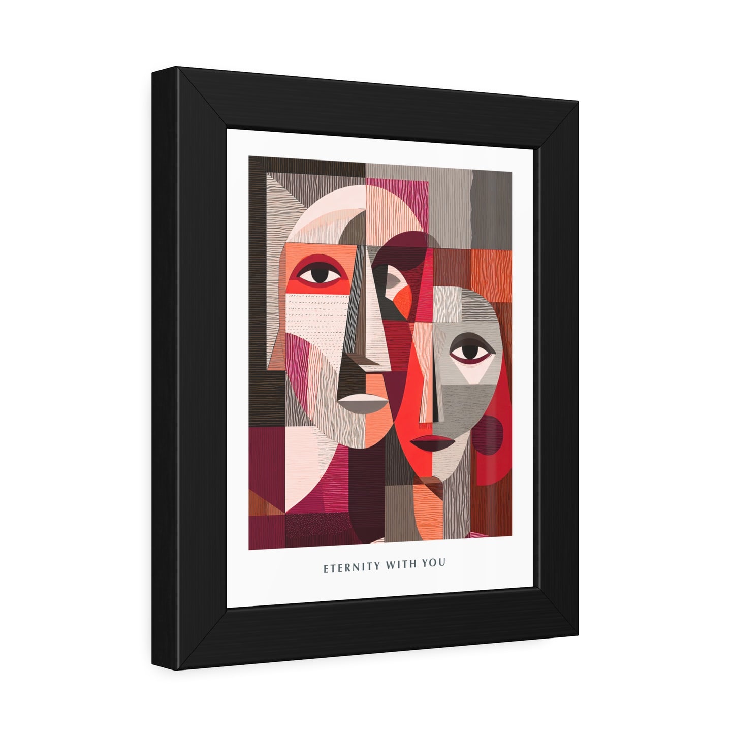 Eternity with you -  Framed Poster Print