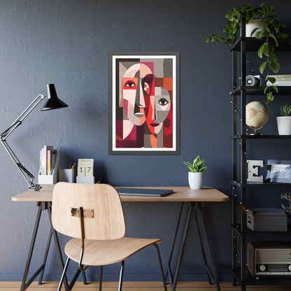 Eternity with you - No text -  Framed Poster Print