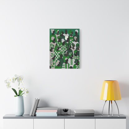 Emerald Unity - Matte Finish, Stretched, 1 25"