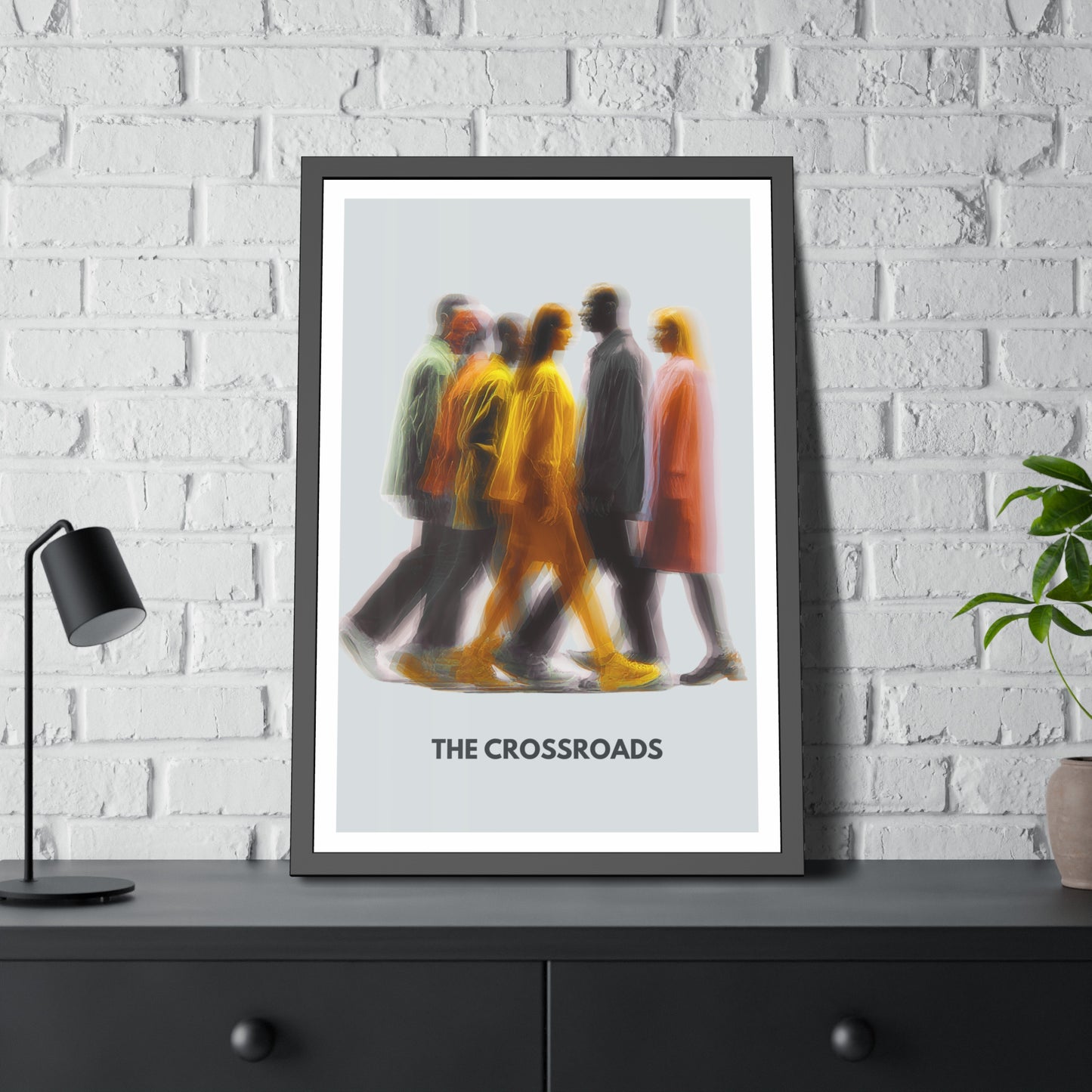 The Crossroads - Framed Poster Print
